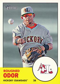 2012 Topps Heritage Minor League #38 Rougned Odor Front