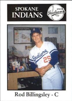 1989 Sport Pro Spokane Indians #3 Rod Billingsley Front