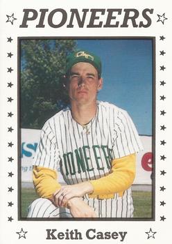 1990 Sport Pro Gate City Pioneers #5 Keith Casey Front