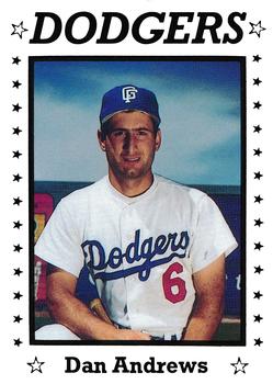 1990 Sport Pro Great Falls Dodgers #22 Dan Andrews Front