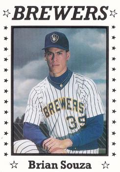 1990 Sport Pro Helena Brewers #25 Brian Souza Front