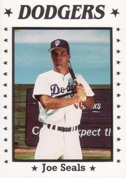 1991 Sport Pro Great Falls Dodgers #10 Joe Seals Front