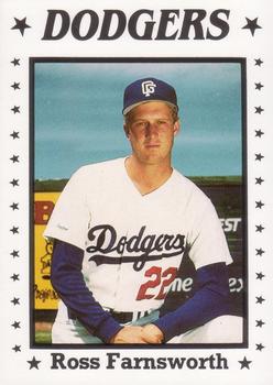 1991 Sport Pro Great Falls Dodgers #11 Ross Farnsworth Front
