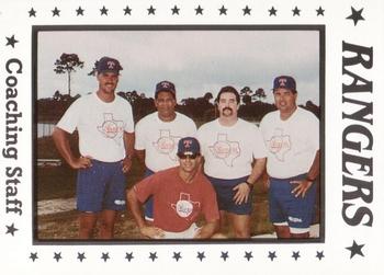 1991 Sport Pro Gulf Coast Rangers #30 Chino Cadahia / Rick Knapp / Victor Ramirez Front