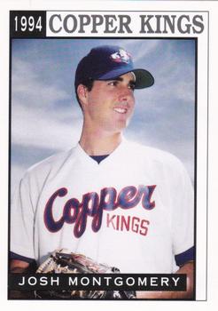 1994 Sport Pro Butte Copper Kings #21 Josh Montgomery Front