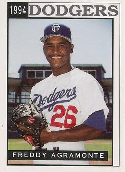 1994 Sport Pro Great Falls Dodgers #1 Freddy Agramonte Front