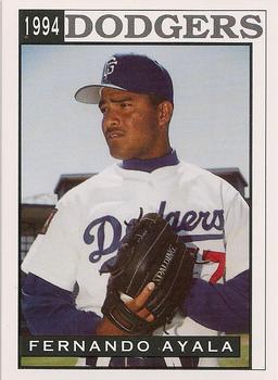 1994 Sport Pro Great Falls Dodgers #3 Fernando Ayala Front