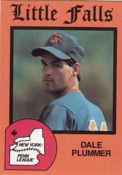 1988 Pucko Little Falls Mets #20 Dale Plummer Front