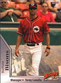 2008 Choice Buffalo Bisons #28 Torey Lovullo Front