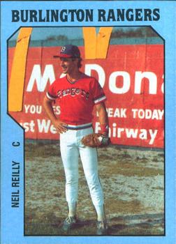 1985 TCMA Burlington Rangers #6 Neil Reilly Front