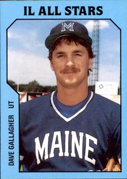1985 TCMA International League All-Stars #35 Dave Gallagher Front