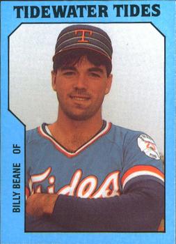 1985 TCMA Tidewater Tides #14 Billy Beane Front