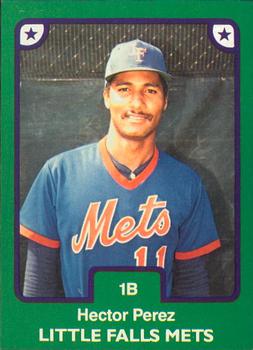 1984 TCMA Little Falls Mets #17 Hector Perez Front