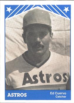 1983 TCMA Columbus Astros #2 Ed Cuervo Front