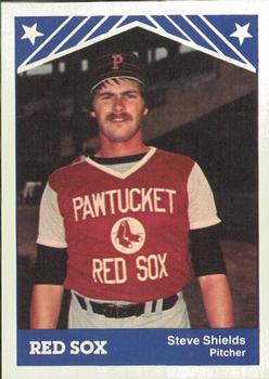 1983 TCMA Pawtucket Red Sox #11 Steve Shields Front