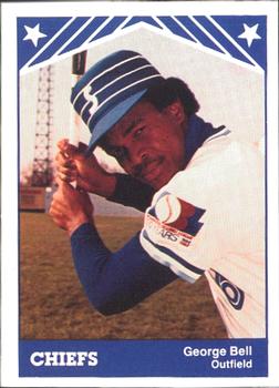 1983 TCMA Syracuse Chiefs #21 George Bell Front