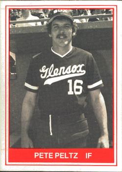 1982 TCMA Glens Falls White Sox #9 Pete Peltz Front