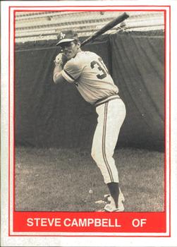 1982 TCMA Idaho Falls Athletics #23 Steve Campbell Front