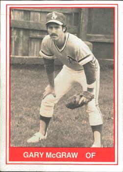 1982 TCMA Idaho Falls Athletics #26 Gary McGraw Front
