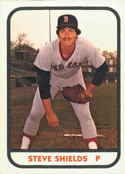 1981 TCMA Bristol Red Sox #17 Steve Shields Front