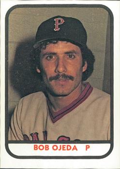 1981 TCMA Pawtucket Red Sox #5 Bob Ojeda Front