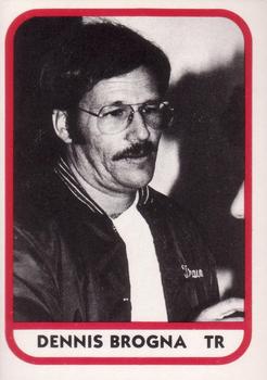 1981 TCMA Waterloo Indians #3 Dennis Brogna Front