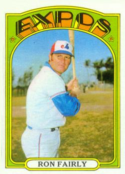 1972 Topps #405 Ron Fairly Front