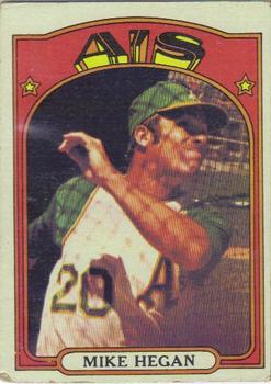 1972 Topps #632 Mike Hegan Front