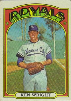 1972 Topps #638 Ken Wright Front