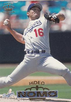 1996 Pacific Crown Collection #100 Hideo Nomo Front