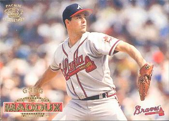 1996 Pacific Crown Collection #6 Greg Maddux Front