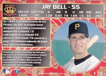 1996 Pacific Crown Collection #173 Jay Bell Back
