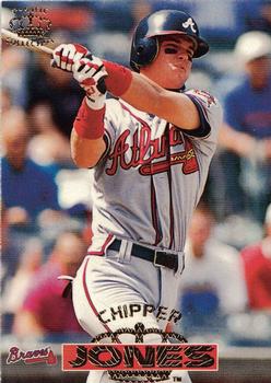 1996 Pacific Crown Collection #4 Chipper Jones Front