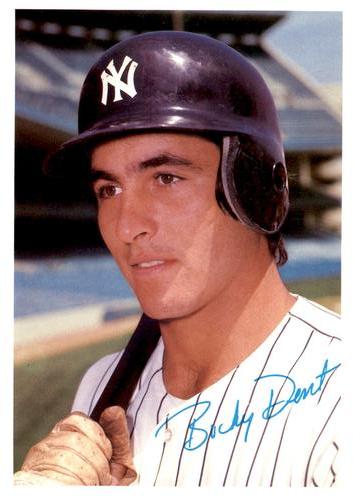 1981 Topps Home Team Photos New York Yankees / New York Mets #NNO Bucky Dent Front