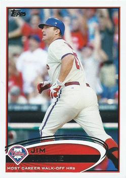 2012 Topps Update #US152 Jim Thome Front