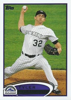 2012 Topps Update #US210 Tyler Chatwood Front