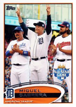 2012 Topps Update #US246 Miguel Cabrera Front
