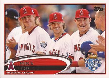 2012 Topps Update #US144 Mike Trout Front