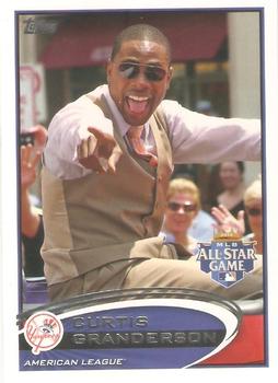 2012 Topps Update #US241 Curtis Granderson Front