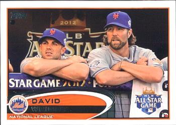 2012 Topps Update #US280 David Wright Front