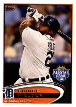 2012 Topps Update #US289 Prince Fielder Front