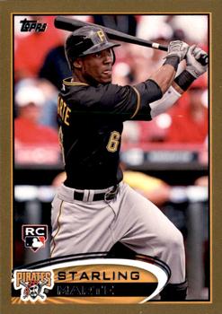 2012 Topps Update - Gold #US109 Starling Marte Front