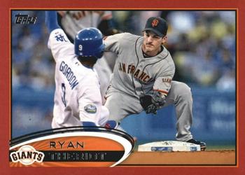 2012 Topps Update - Target Red Border #US316 Ryan Theriot Front
