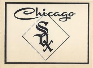 1961 Fleer Baseball Greats (F418-3) - Team Logo Decals #NNO Chicago White Sox Front