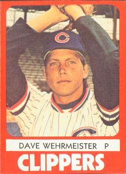 1980 TCMA Columbus Clippers #25 Dave Wehrmeister Front
