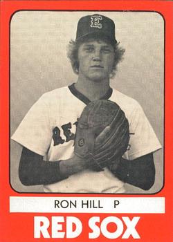 1980 TCMA Elmira Pioneer Red Sox #9 Ron Hill Front