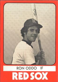 1980 TCMA Elmira Pioneer Red Sox #23 Ron Oddo Front