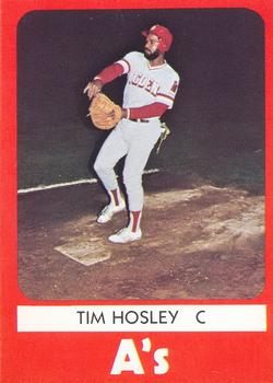 1980 TCMA Ogden A's #1 Tim Hosley Front
