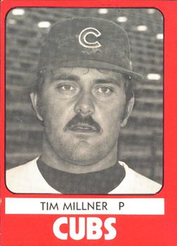 1980 TCMA Quad City Cubs #3 Tim Millner Front