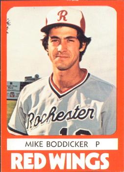 1980 TCMA Rochester Red Wings #6 Mike Boddicker Front